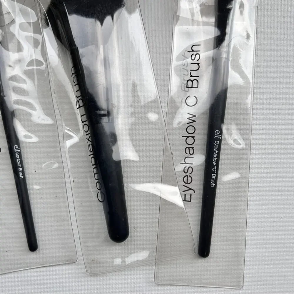 ELF Professional Makeup Beauty Eyeshadow Contour and Complexion Trio Brushes